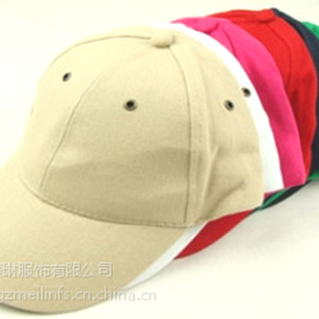 广州定制广告帽子工厂可锈LOGO太阳帽定制镁琳可帮您