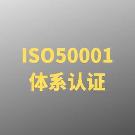 ISO50001能源管理体系认证宿迁咨询服务 服务
