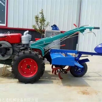手扶拖拉机 配套免耕玉米播种机 农用柴油手扶拖拉机