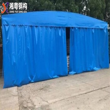 深圳厂家刀刮布加厚防风保暖伸缩雨棚遮阳篷