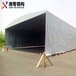 中山市加厚PVC帆布大型推拉雨棚移动推拉篷电动遮阳蓬厂家质保5年推拉棚