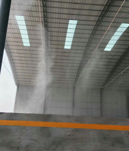 鲁山车间降尘喷雾系统管线材质 高压微雾系统 节能
