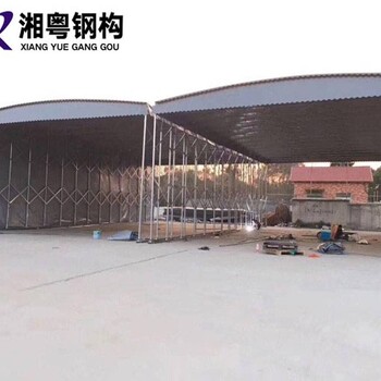 2020年九江都昌PVC帆布移动推拉篷九江湖口阻燃布移动雨棚户外活动移动雨篷厂家