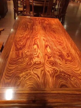 素雅书房红木家具刺猬紫檀明式2米书桌简约款式