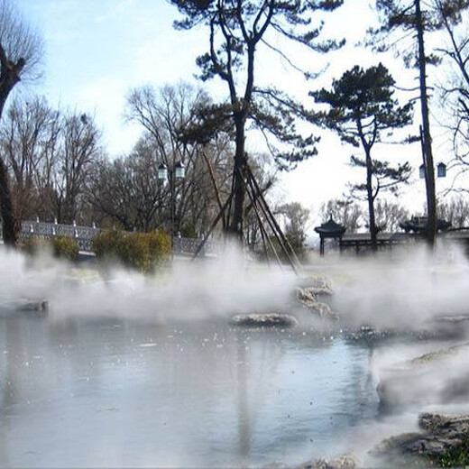 岳阳现货小区雾森系统 人造雾景观设备 可加工定制