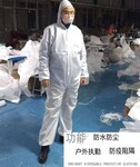 工厂直销一次性连体防飞沫防护服加强型防化防病毒隔离衣防护服