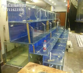 广州从化海鲜鱼池制冷工程 海鲜鱼缸 免费咨询