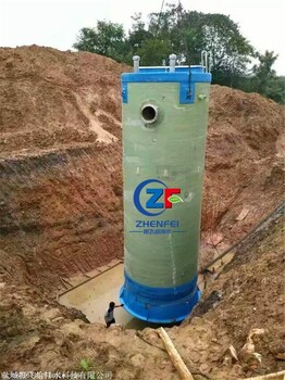 日提升污水600吨一体化污水提升泵站