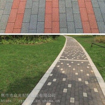 陶瓷透水砖价格城市改造步道砖规格众光陶瓷透水砖厂家