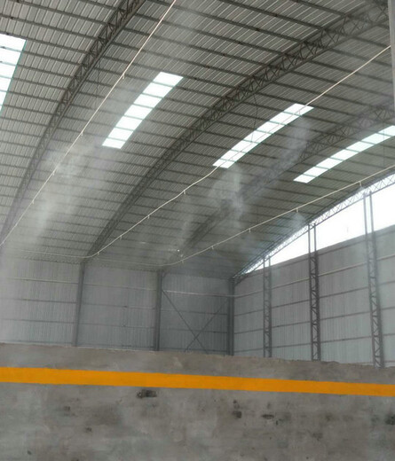 镇江车间降尘喷雾系统费用 车间雾化降尘设备 节能