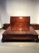 红木卧室家具刺猬紫檀大床价格实木大床18米三件套批发工厂