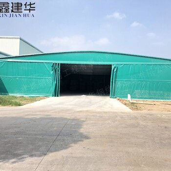 阜南县加长伸缩雨棚布可拆卸活动雨蓬的遮雨篷图片