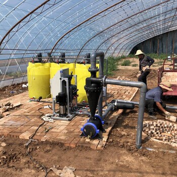 供应张家口自动化控制水肥一体机高标准农田主路连接
