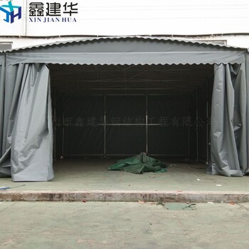 天津武清区推拉雨棚（布）伸缩车蓬货车篷户外广告展示遮阳蓬质量可靠