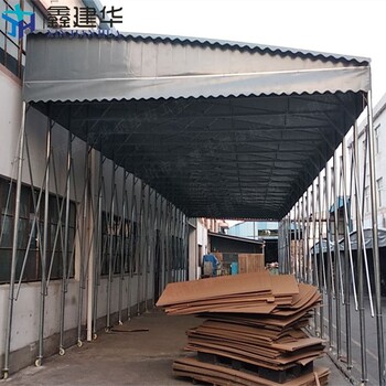 北京昌平区活动雨棚布仓库单边排水帐篷折叠遮阳蓬性价比