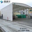 湖州吴兴区大排档雨棚布收缩折叠仓库帐篷活动阳光蓬房颜色任选图片