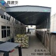 湖州南浔区通道推拉雨棚布大排档彩蓬移动折叠仓库帐篷公司图片