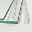 情湘悦厂家直销透明U形塑料槽 pvc异型材 塑料装饰条家具包边条图片