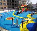 幼儿园塑胶地坪-游乐场EPDM橡胶-小区健身弹性地胶