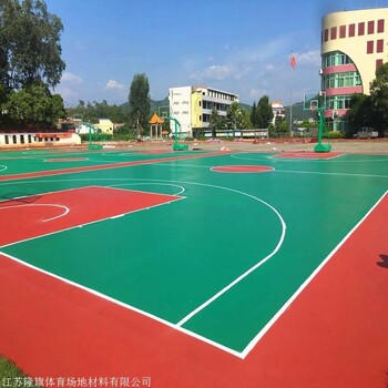 廠家-硅PU籃球場-顏色豐富-彈性