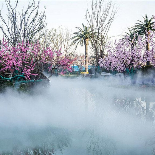 咸宁小区雾森系统 高压冷雾工程 节能