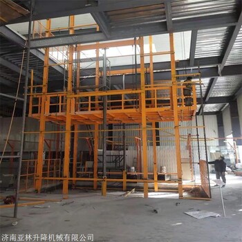 供應(yīng)運(yùn)城廠(chǎng)房運(yùn)輸貨梯 5噸液壓升降機(jī)廠(chǎng)家 14米壁掛裝卸貨平臺(tái)