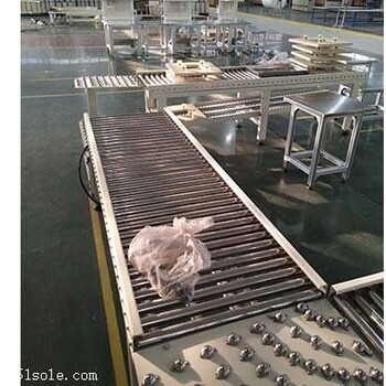 铜川纸箱动力辊筒输送机 弯道滚筒输送线输送机生产生产