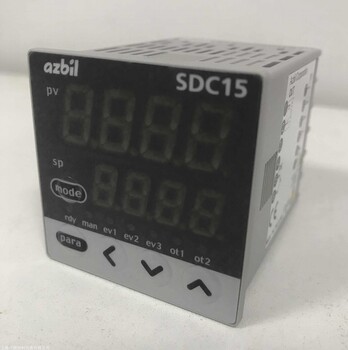 SDC15温控器 AZBIL山武温控表 C15MTC0TA0200阿自倍尔数字调节仪