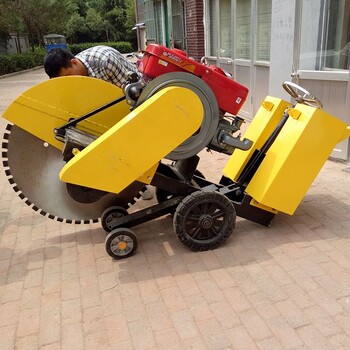 安徽晟诺电动混凝土切割机路面切缝机1米地面切割机