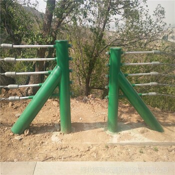 公園鋼絲繩圍欄纜瑞鋼索護(hù)欄廠家