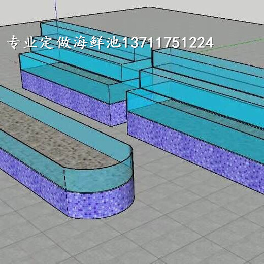 白云区海鲜池订做厂家 土建海鲜鱼池订做 欢迎来电了解