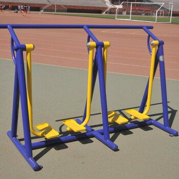 河南户外健身器材厂家安装双人漫步机公园体育器材老年人健身路径组装