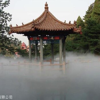 景区人工造雾设备 雾森系统 高压喷雾加湿设备
