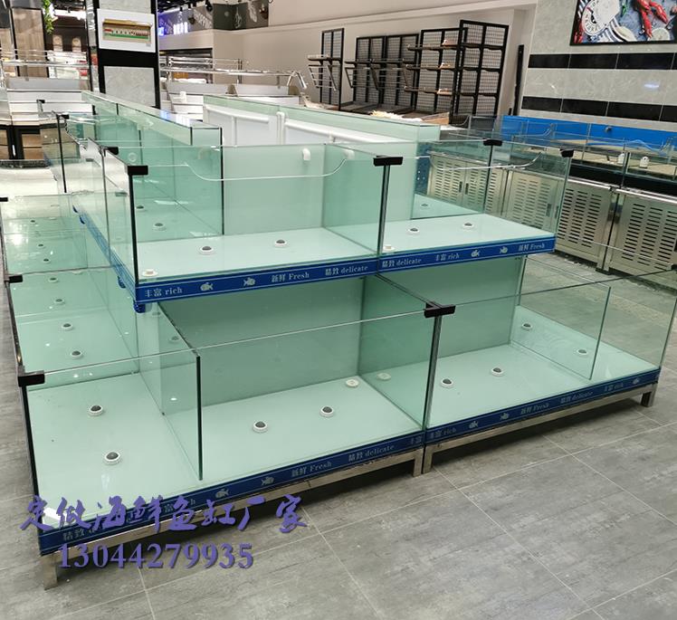 广州三层海鲜玻璃鱼缸制作方法
