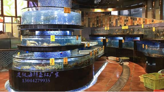 广州饭店玻璃鱼缸结构图