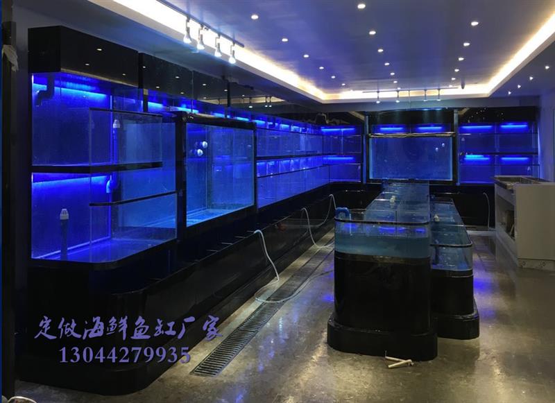 广州酒店玻璃鱼缸做法