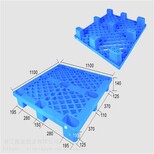 1111网格九脚塑料托盘、木托盘、铁托盘、叉车、地牛、堆码立体车库图片2