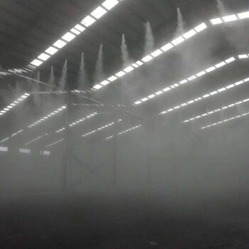 重庆市水泥厂大棚喷淋系统西安诺普达环保公司遥控-定时-全自动