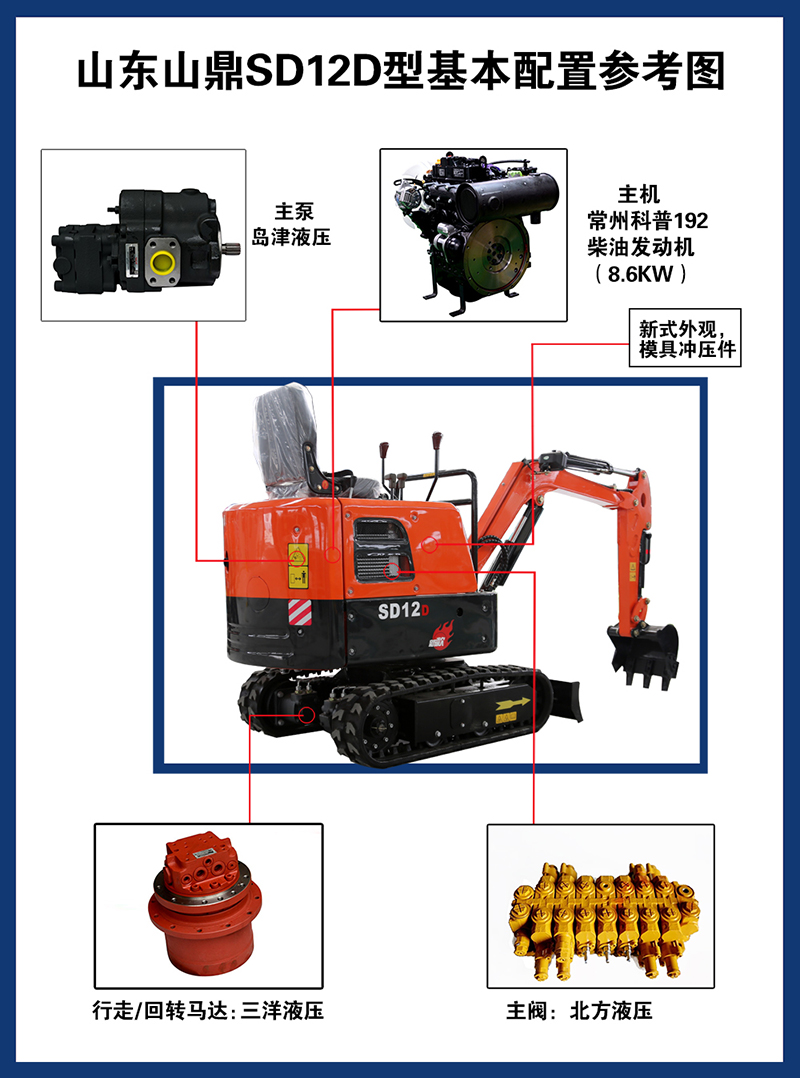 北京电动12D小型挖掘机定制