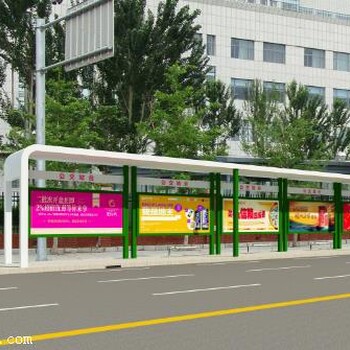 江苏徐州公交站台厂家制造来图定制公交站台厂家