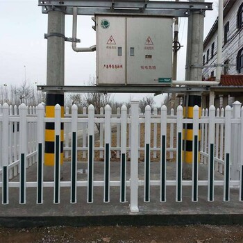 河南申济现货PVC塑钢电力护栏围墙护栏园艺护栏