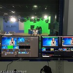 天影视通市级电视台三维虚拟演播室系统工程建设方案实景蓝箱2