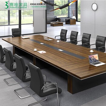 会议桌定做 办公家具工厂 会议室办公桌办公椅 会议桌生产厂