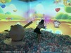 3D互动砸球儿童乐园墙面投影游戏