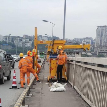 新型桥梁检测车_桥梁施工吊篮