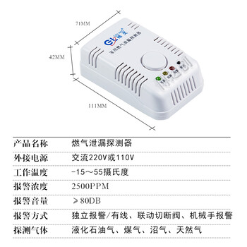 芜湖NB-LOT报警器,煤气报警器