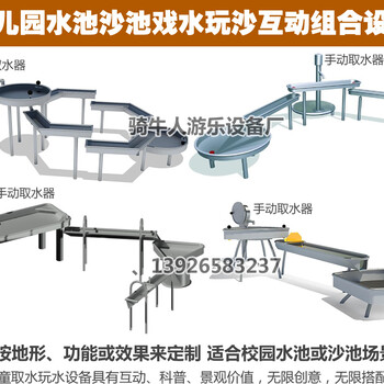 景区公园水池玩水戏水效果图片,互动戏水设备