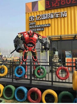 机器人机甲真人 定做模型 大型机器人金刚模型盔甲