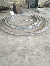卷制异形大口径法兰船用日标排气法兰碳钢大型法兰厂家图片