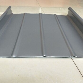 岳阳氟碳深灰色铝镁锰板YX65-430型 深灰色